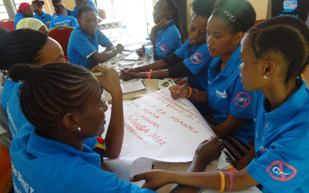 GIRLS AT THE FRONT LINE TO PREVENT GBV IN TANZANIA