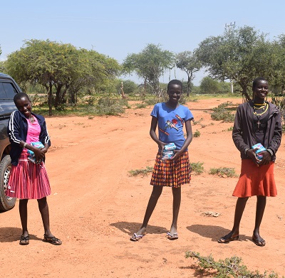 “In Kenya, girls miss more than 50 days of school because of their menstruation”