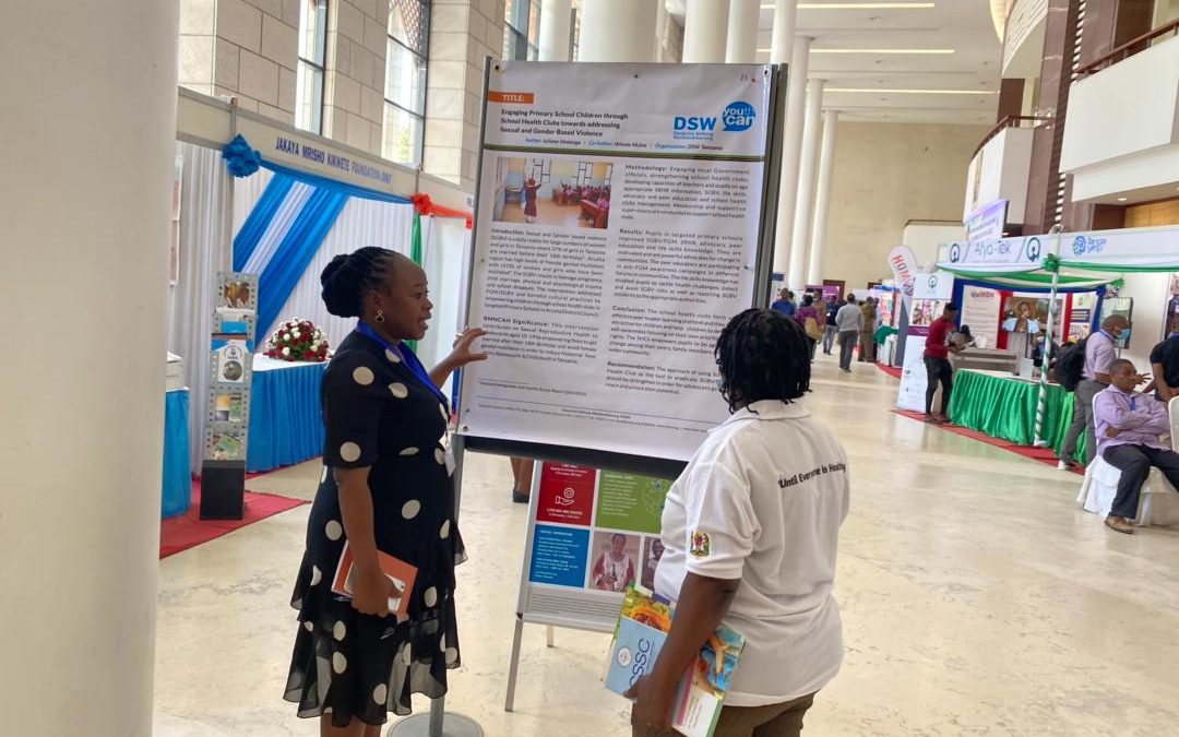 DSW at the RMNCAH National Scientific Conference in Tanzania