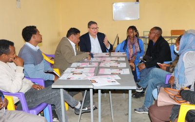 Tour of Projects Sees off a Series of Commemoration Events for DSW’s 30th Anniversary in Ethiopia